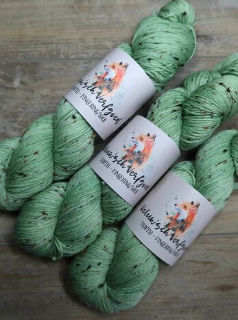 Veluwsch Verfgoed Sock tweed  - Gedroogde Salie
