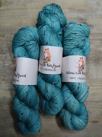 Veluwsch Verfgoed Sock tweed  - Verse eucalyptusbladeren