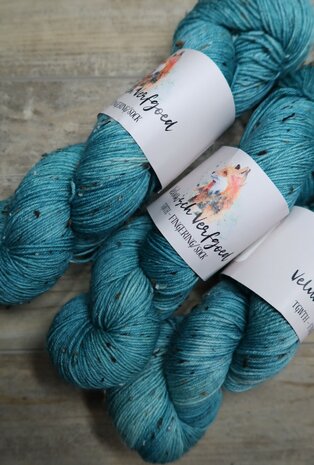 Veluwsch Verfgoed Sock tweed - Fresh Eucalyptusleaves