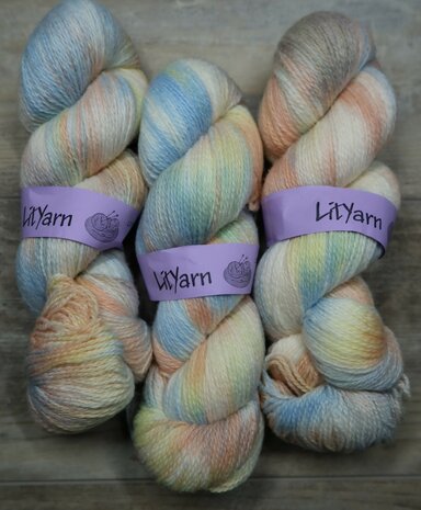 Lityarn wool - Soft rainbow - SALE