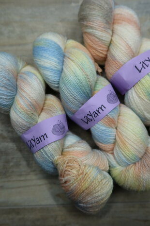 Lityarn wool - Soft rainbow - SALE