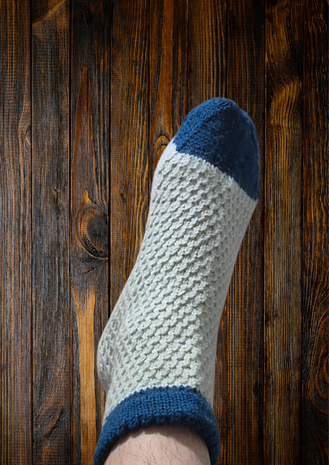 Veluwsch Verfgoed Basic Sock - White