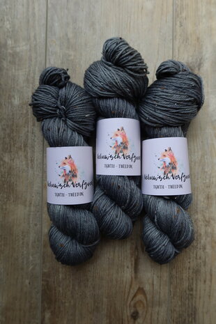 Veluwsch Verfgoed DK tweed  -Zwart anijszaad