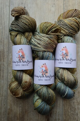Veluwsch Verfgoed DK tweed  -Dried Cornflowers