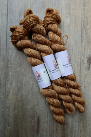 Veluwsch Verfgoed Sock mini tweed - Chestnut