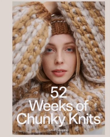 Laine books - 52 weeks of Chunky Knits