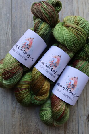Veluwsch Verfgoed Sock - kleur van de maand Oktober 2026 - Veluwsche Herfst