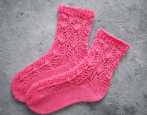 Veluwsch Verfgoed Basic Sock - Flamingo Pink