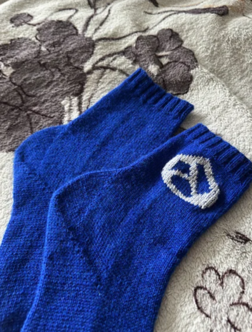 Veluwsch Verfgoed Basic Sock - Royal blue