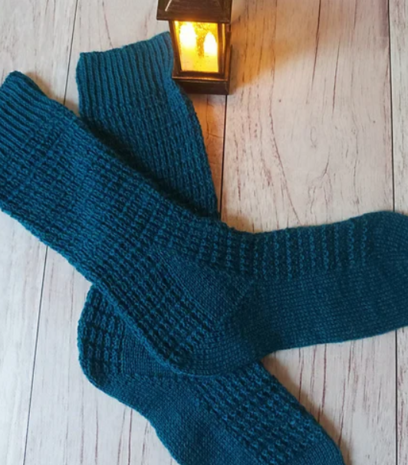 Veluwsch Verfgoed Basic Sock - Teal
