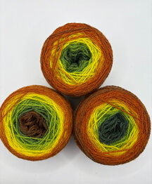 TGWTH & Aade - fingering gradient - Autumn leaves