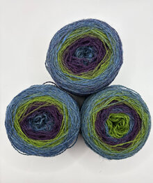 TGWTH & Aade - fingering gradient - Northern Lights