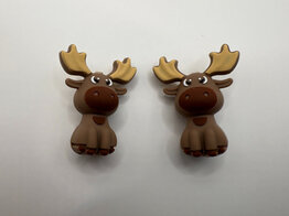 Knitting needle stoppers - Moose
