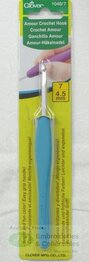 Clover Amour crochet needle - size 4,5mm