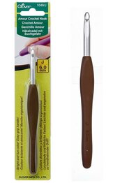 Clover Amour crochet needle - size 6mm