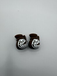 Knitting needle stoppers - Koffiepot