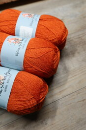Veluwsch Verfgoed Basic Sock - Pumpkin orange