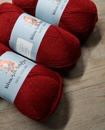 Veluwsch Verfgoed Basic Sock - Bordeaux red