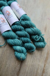 Veluwsch Verfgoed Sock mini  tweed  - Verse eucalyptusbladeren